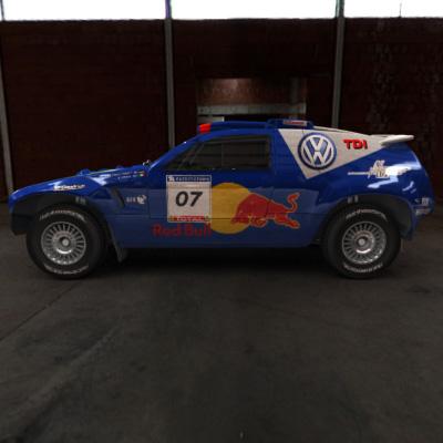 3D Model of 2008 Dakar Rally - 3D Render 5